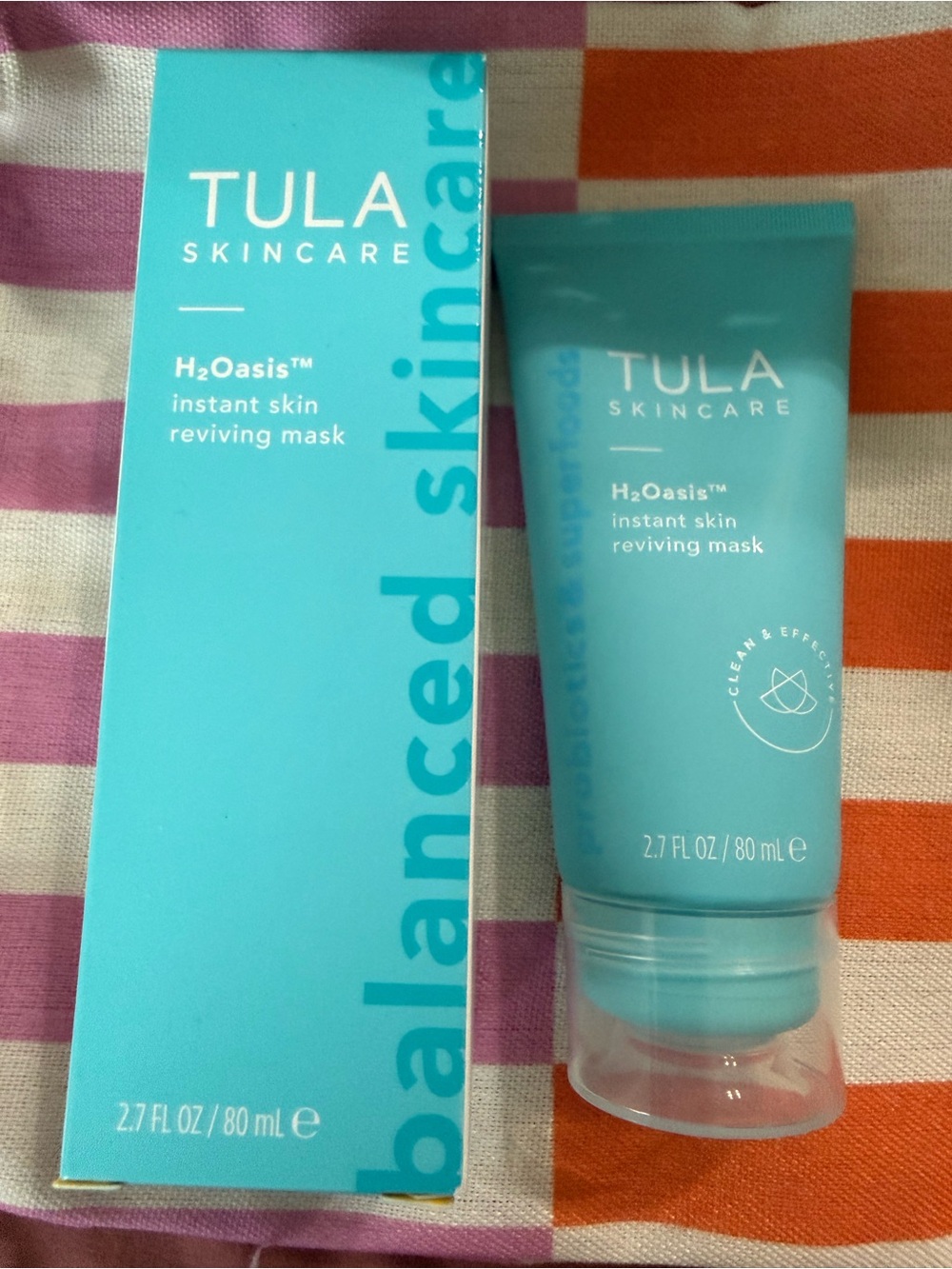 Tula Skincare H2Oasis Instant Skin Reviving Mask - New in Box